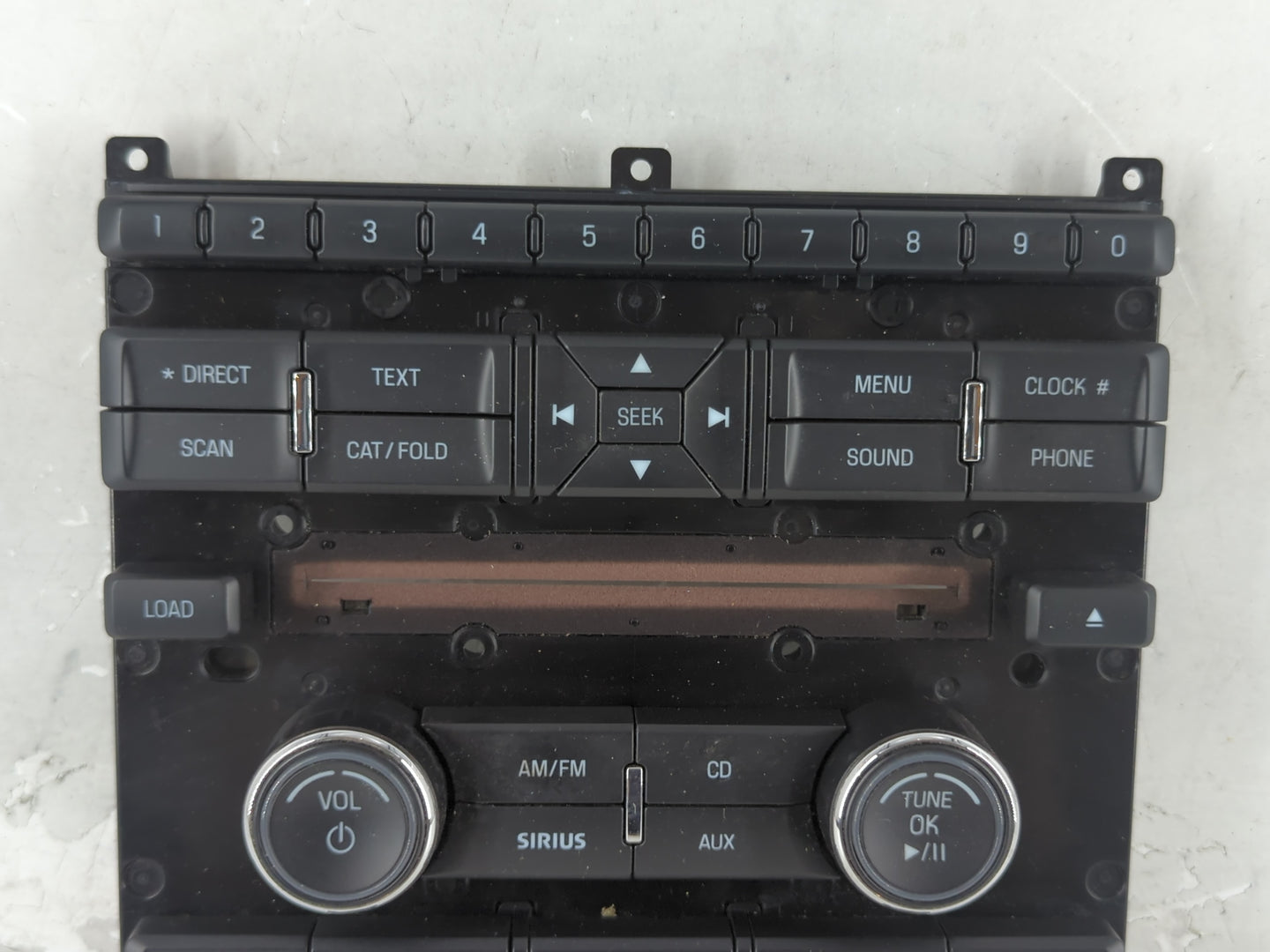 2010 Ford Taurus Climate Control Module Temperature AC/Heater Replacement Fits OEM Used Auto Parts - Oemusedautoparts1.com
