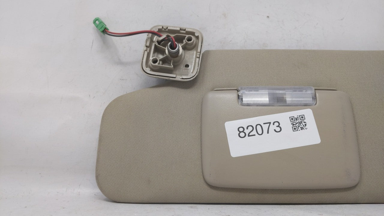 2010 Ford Taurus Sun Visor Shade Replacement Driver Left Mirror Fits Fits 2011 OEM Used Auto Parts - Oemusedautoparts1.com