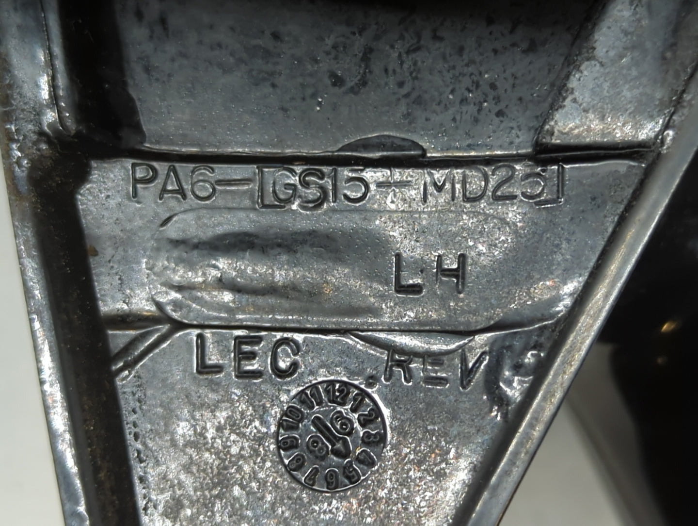 2010-2012 Ford Transit Sun Visor Shade Replacement Driver Left Mirror Fits Fits 2010 2011 2012 OEM Used Auto Parts - Oemused