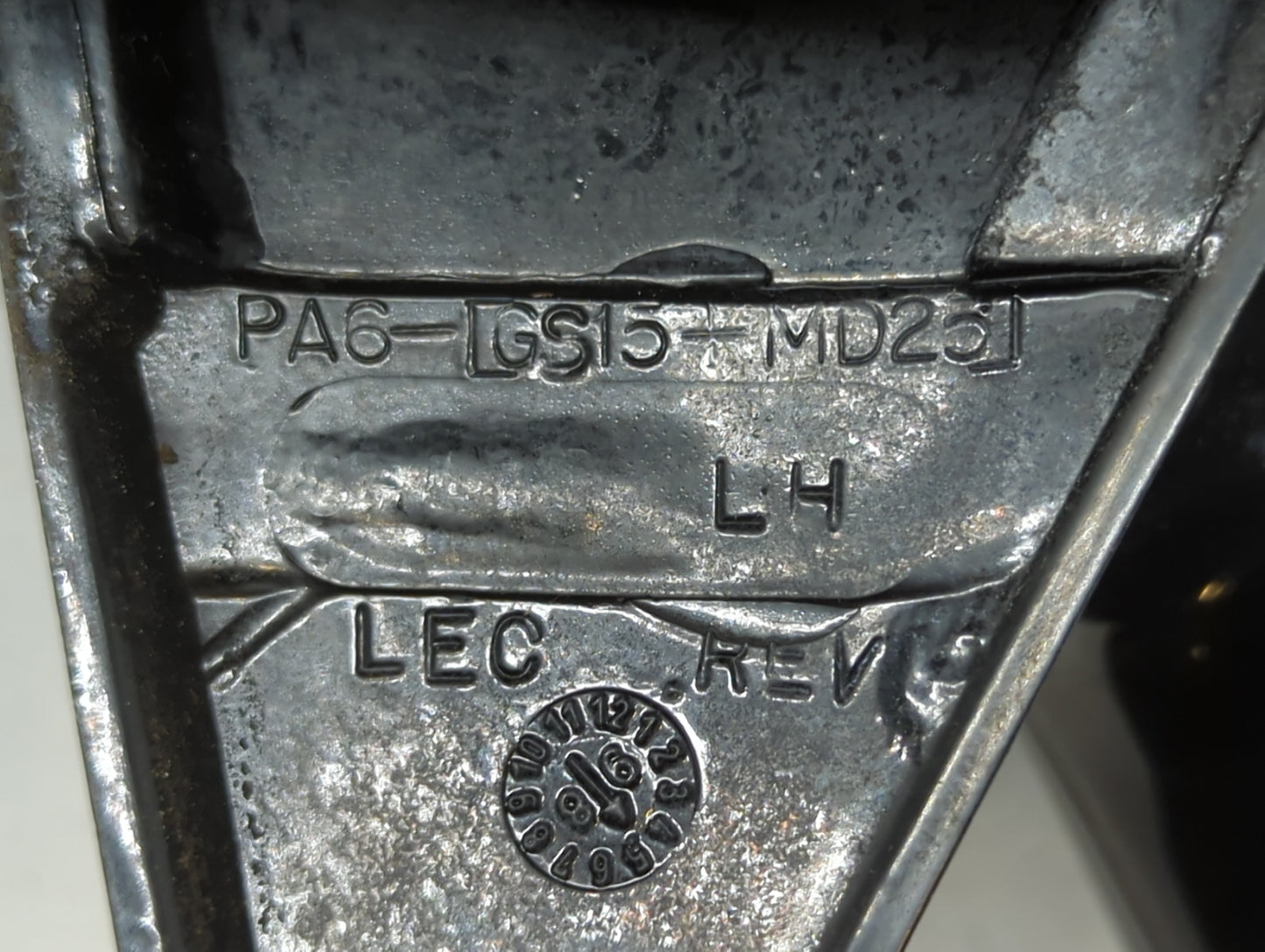 2010-2012 Ford Transit Sun Visor Shade Replacement Driver Left Mirror Fits Fits 2010 2011 2012 OEM Used Auto Parts - Oemused