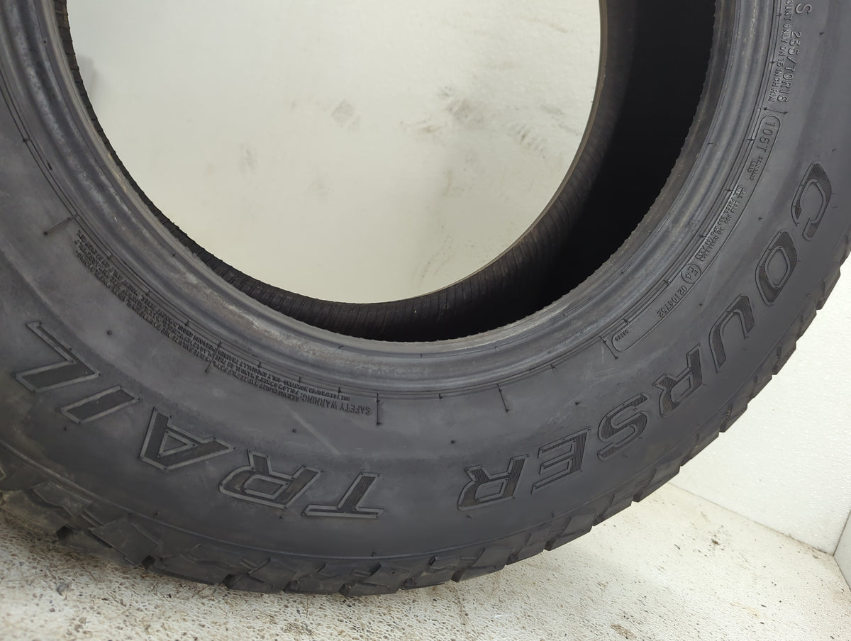 Used Tire 235/70R16 MASTERCRAFT COURSER QUEST 106T - Tread Depth 13/32 - Oemusedautoparts1.com