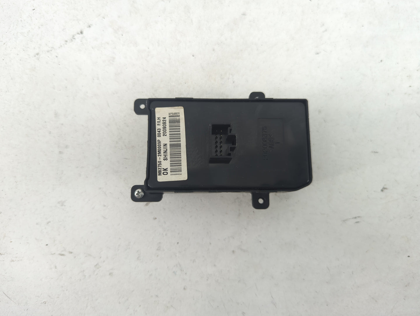 2010 Genesis Coupe Master Power Window Switch Replacement Driver Side Left P/N:M82750-2M0009P Fits Fits 2009 OEM Used Auto P