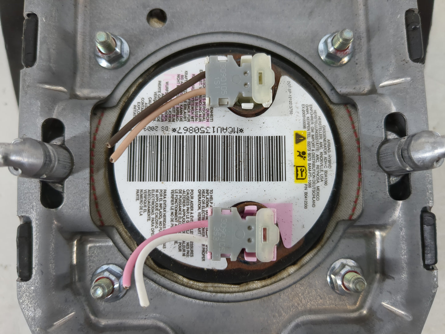 2007-2010 Gmc Acadia Air Bag Driver Left Steering Wheel Mounted - Oemusedautoparts1.com