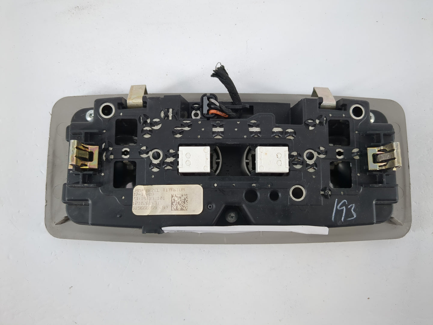 2010 Gmc Acadia Overhead Upper Rood Console Dome Map - Oemusedautoparts1.com
