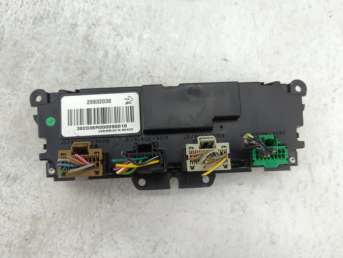 2007-2012 Gmc Acadia Climate Control Module Temperature AC/Heater Replacement P/N:25932036 Fits Fits 2007 2008 2009 2010 201