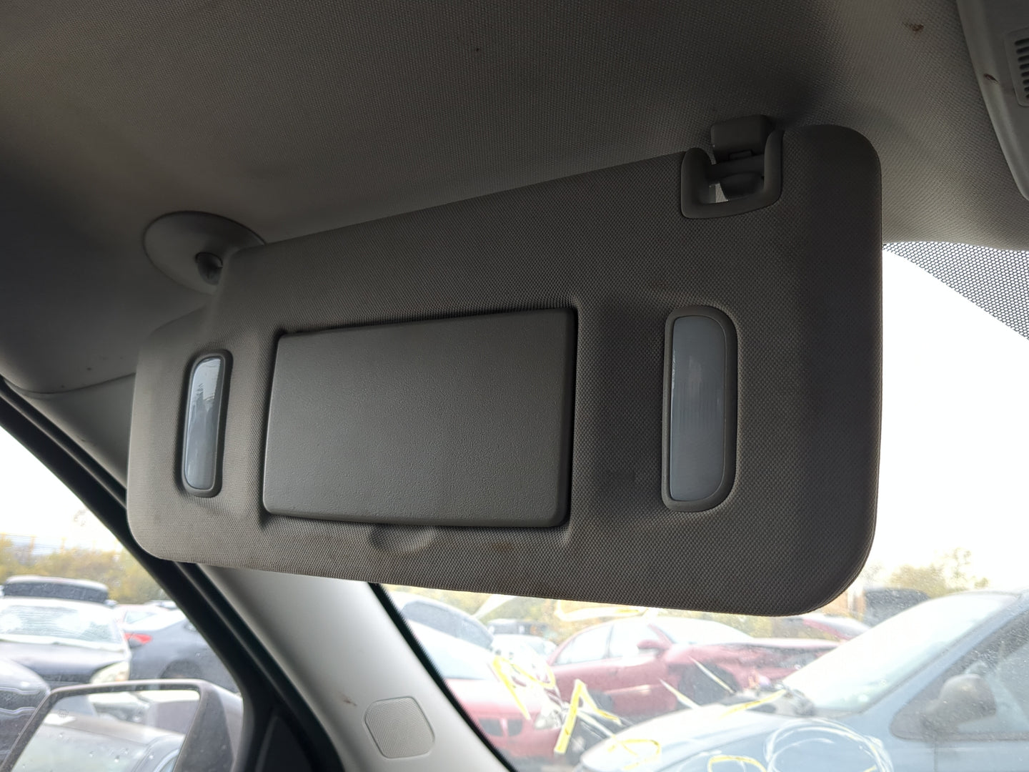 2007-2017 Gmc Acadia Sun Visor Shade Replacement Driver Left Mirror Fits OEM Used Auto Parts - Oemusedautoparts1.com