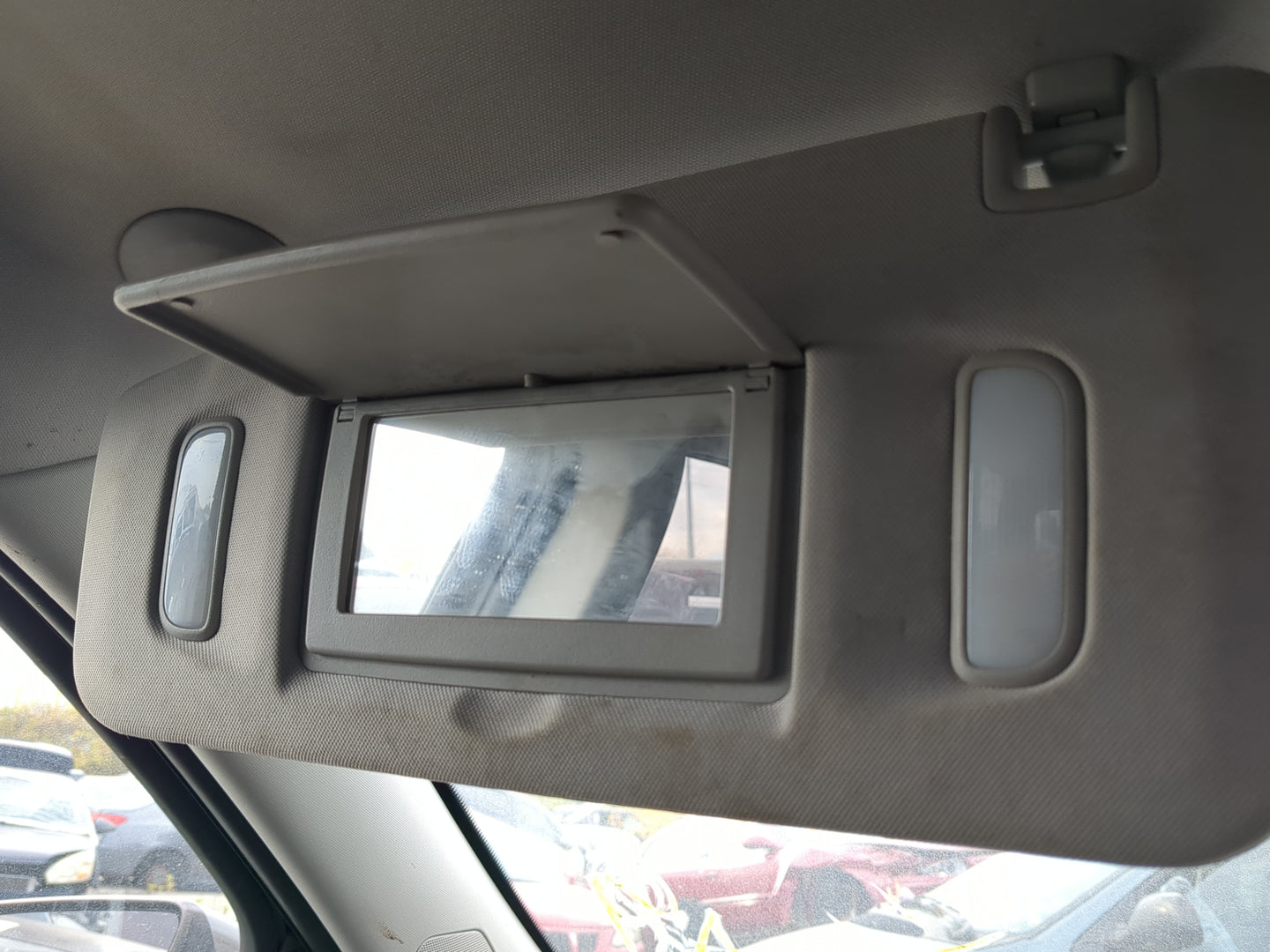 2007-2017 Gmc Acadia Sun Visor Shade Replacement Driver Left Mirror Fits OEM Used Auto Parts - Oemusedautoparts1.com