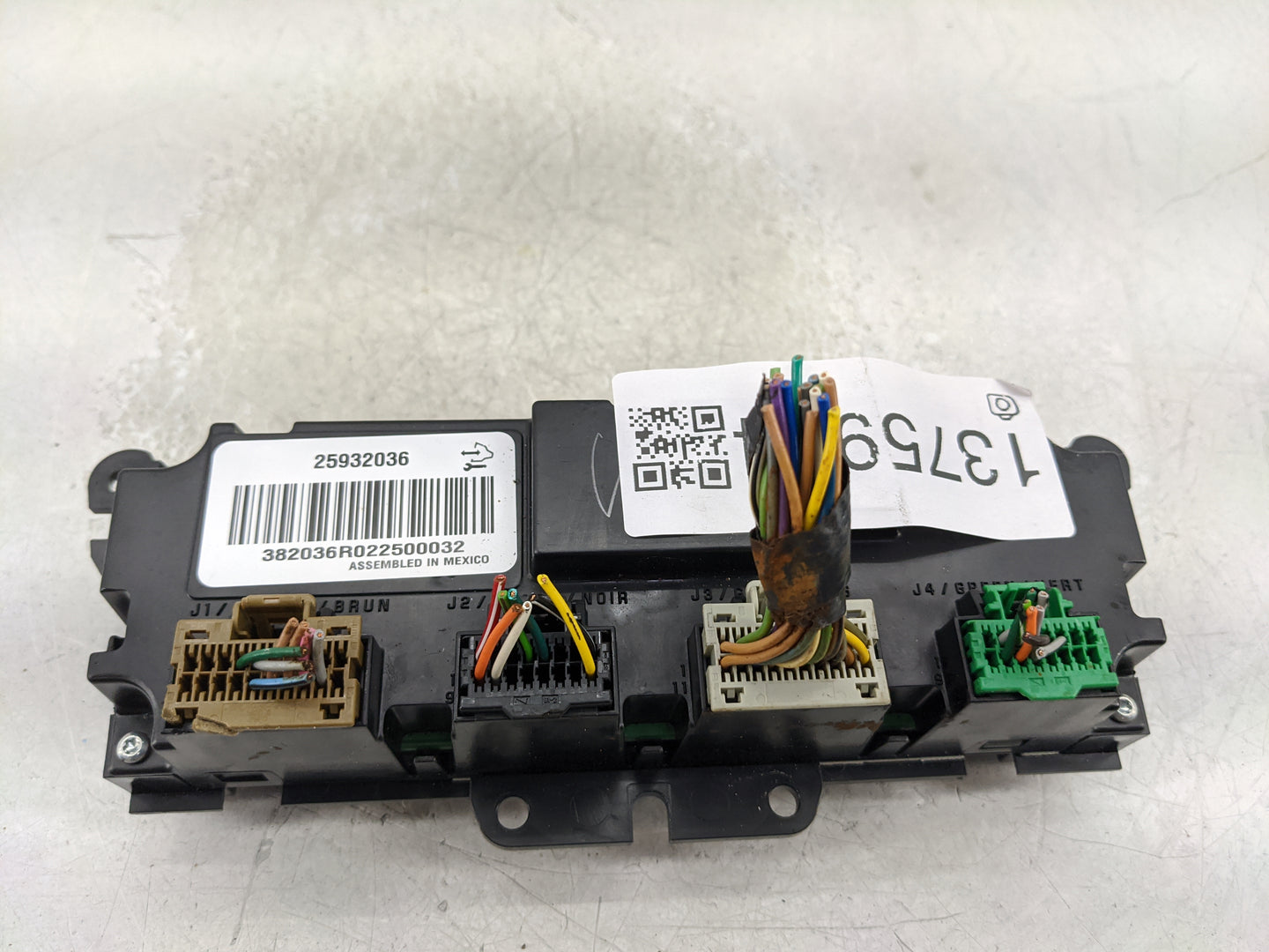 2007-2012 Gmc Acadia Climate Control Module Temperature AC/Heater Replacement P/N:25932036 Fits Fits 2007 2008 2009 2010 201