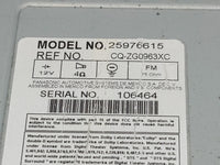 2010-2012 Gmc Acadia Radio AM FM Cd Player Receiver Replacement P/N:25976615 Fits Fits 2010 2011 2012 OEM Used Auto Parts - 