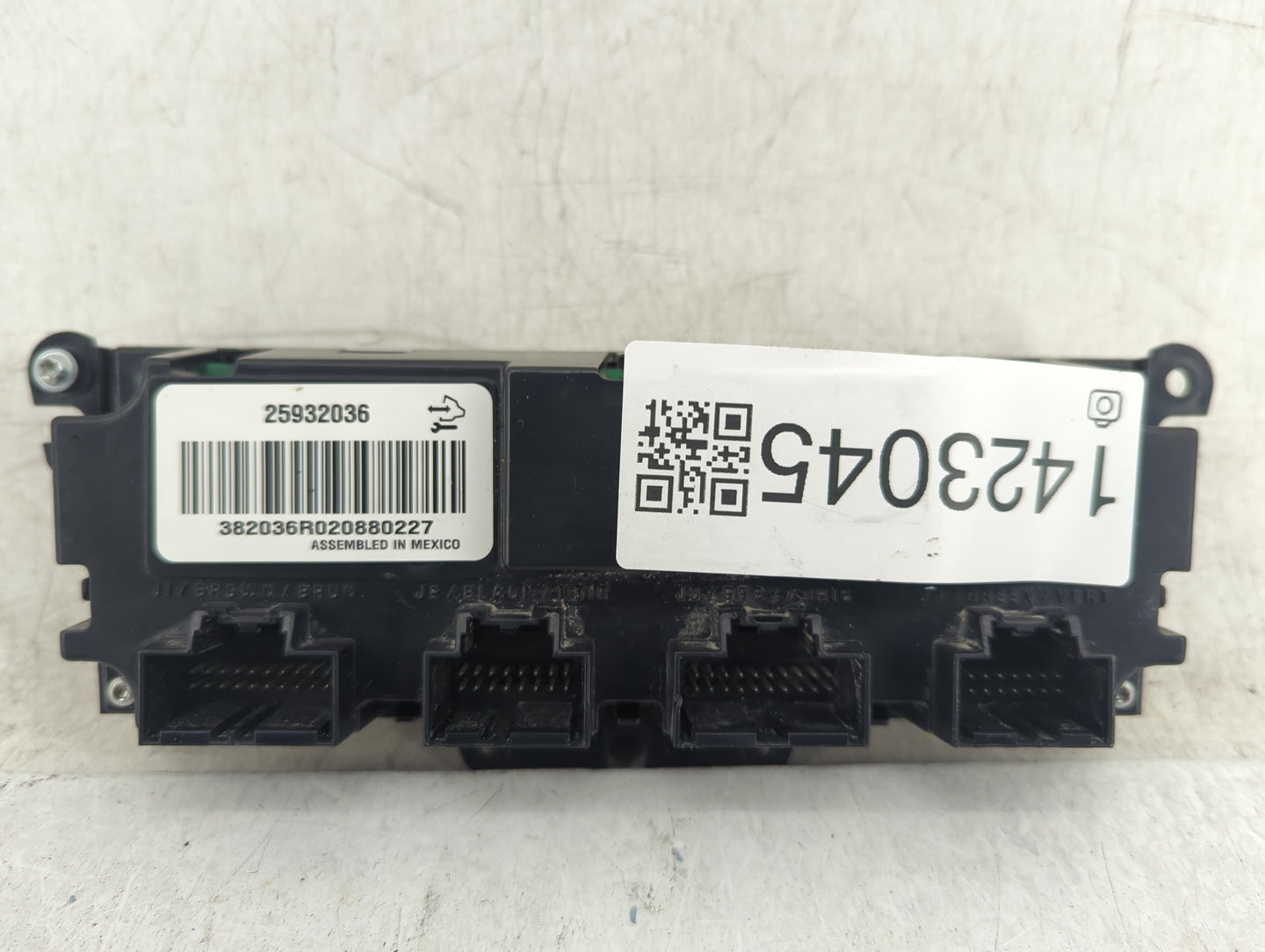 2007-2012 Gmc Acadia Climate Control Module Temperature AC/Heater Replacement P/N:25932036 Fits Fits 2007 2008 2009 2010 201
