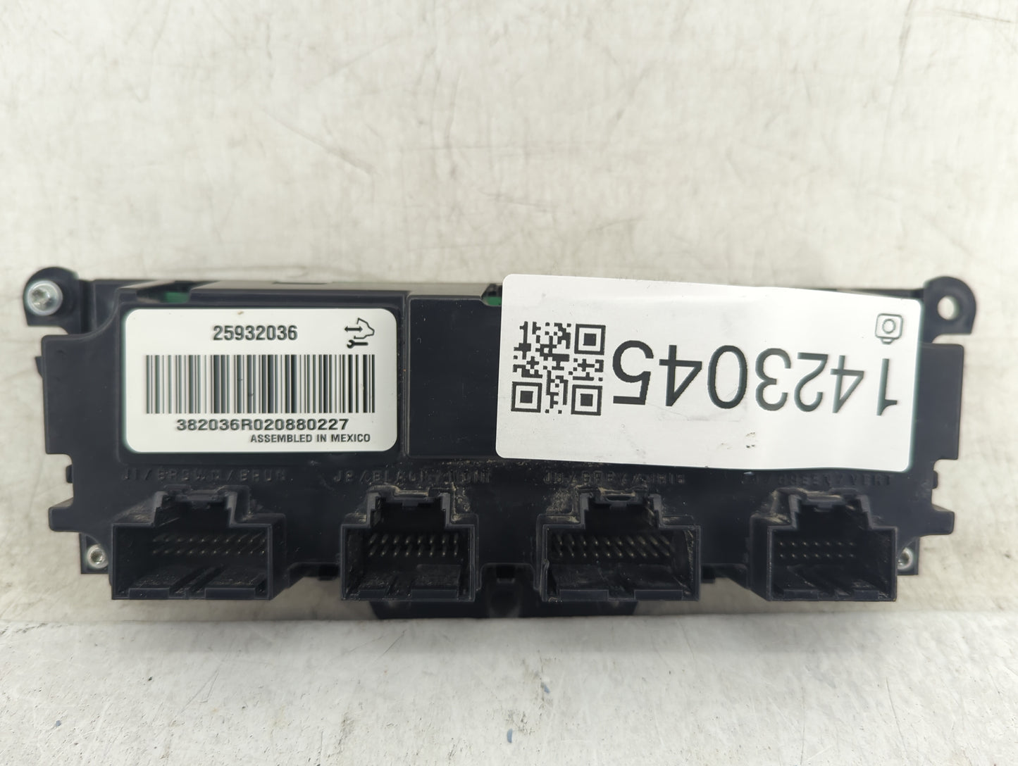 2007-2012 Gmc Acadia Climate Control Module Temperature AC/Heater Replacement P/N:25932036 Fits Fits 2007 2008 2009 2010 201
