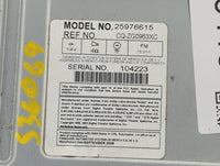 2010-2012 Gmc Acadia Radio AM FM Cd Player Receiver Replacement P/N:25976615 CQ-ZG0963XC Fits Fits 2010 2011 2012 OEM Used A