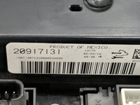 2007-2012 Gmc Acadia Climate Control Module Temperature AC/Heater Replacement P/N:20917131 Fits Fits 2007 2008 2009 2010 201