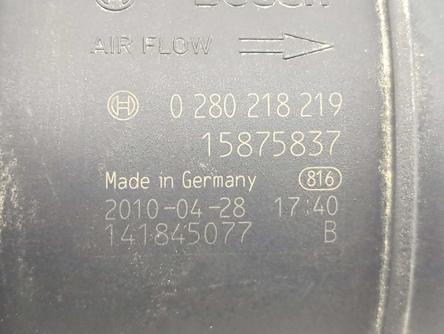 2009-2011 Gmc Acadia Mass Air Flow Meter Maf 1488277 - Oemusedautoparts1.com