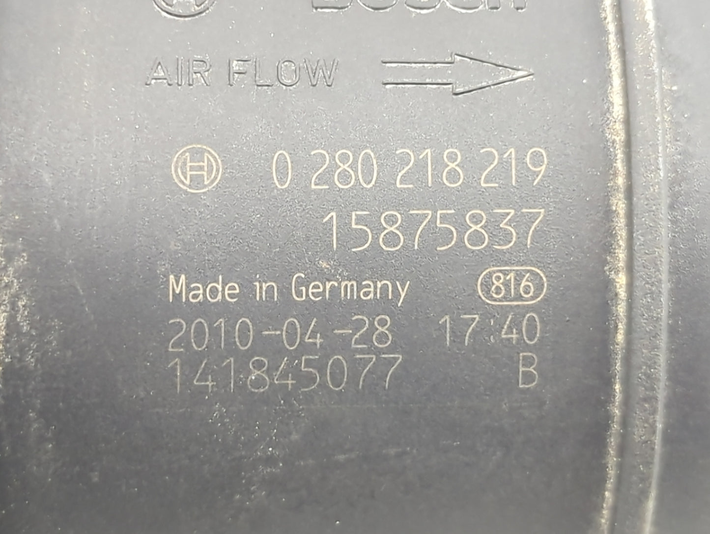 2009-2011 Gmc Acadia Mass Air Flow Meter Maf 1488277 - Oemusedautoparts1.com