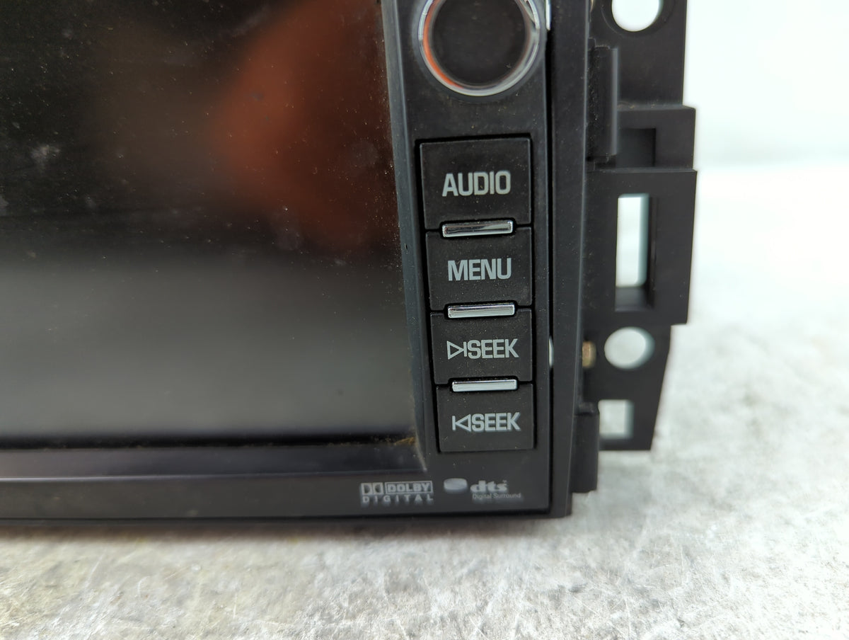 2010 Gmc Acadia Radio AM FM Cd Player Receiver Replacement P/N:20900944 10GMT968BTNAV2, 28237167 Fits OEM Used Auto Parts - 