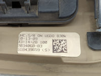 2007-2014 Gmc Acadia Overhead Roof Console Interior Dome Light Beige - Oemusedautoparts1.com
