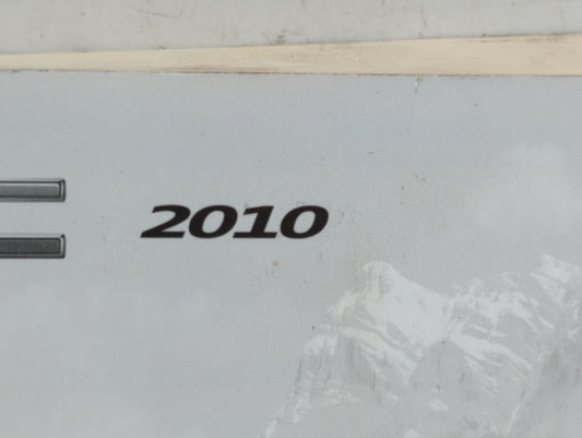 2010 Gmc Acadia Owners Manual Book Guide P/N:25851640 B OEM Used Auto Parts