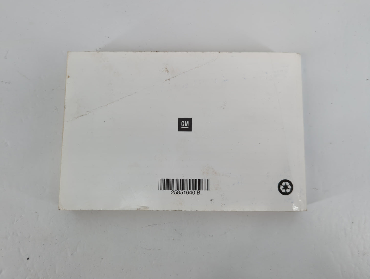 2010 Gmc Acadia Owners Manual Book Guide P/N:25851640 B OEM Used Auto Parts - Oemusedautoparts1.com