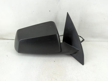 2010 Gmc Acadia Passenger Right Side View Manual Door Mirror Black - Oemusedautoparts1.com