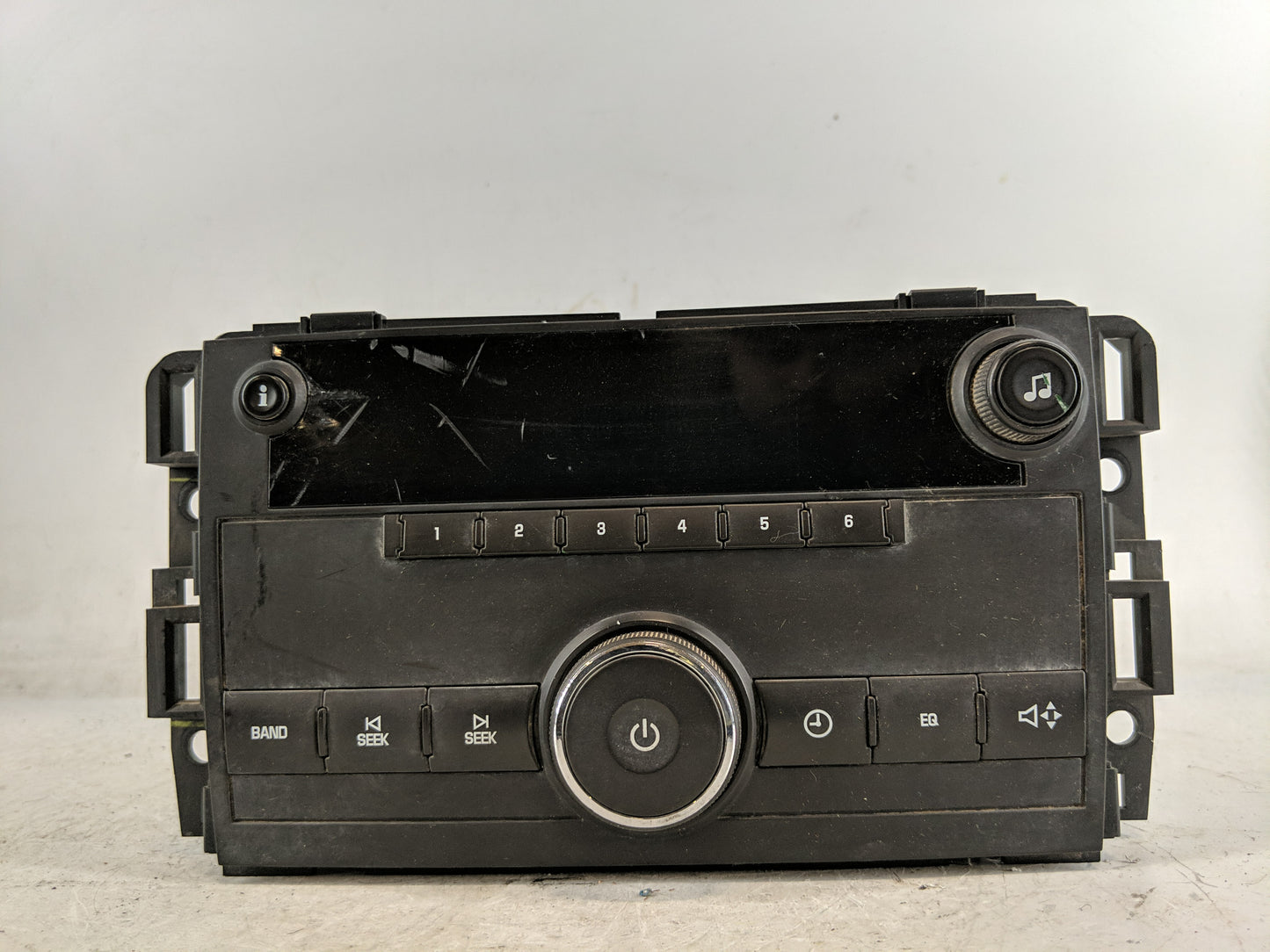 2007-2013 Gmc Sierra 1500 Radio AM FM Cd Player Receiver Replacement P/N:25942014 Fits OEM Used Auto Parts - Oemusedautopart