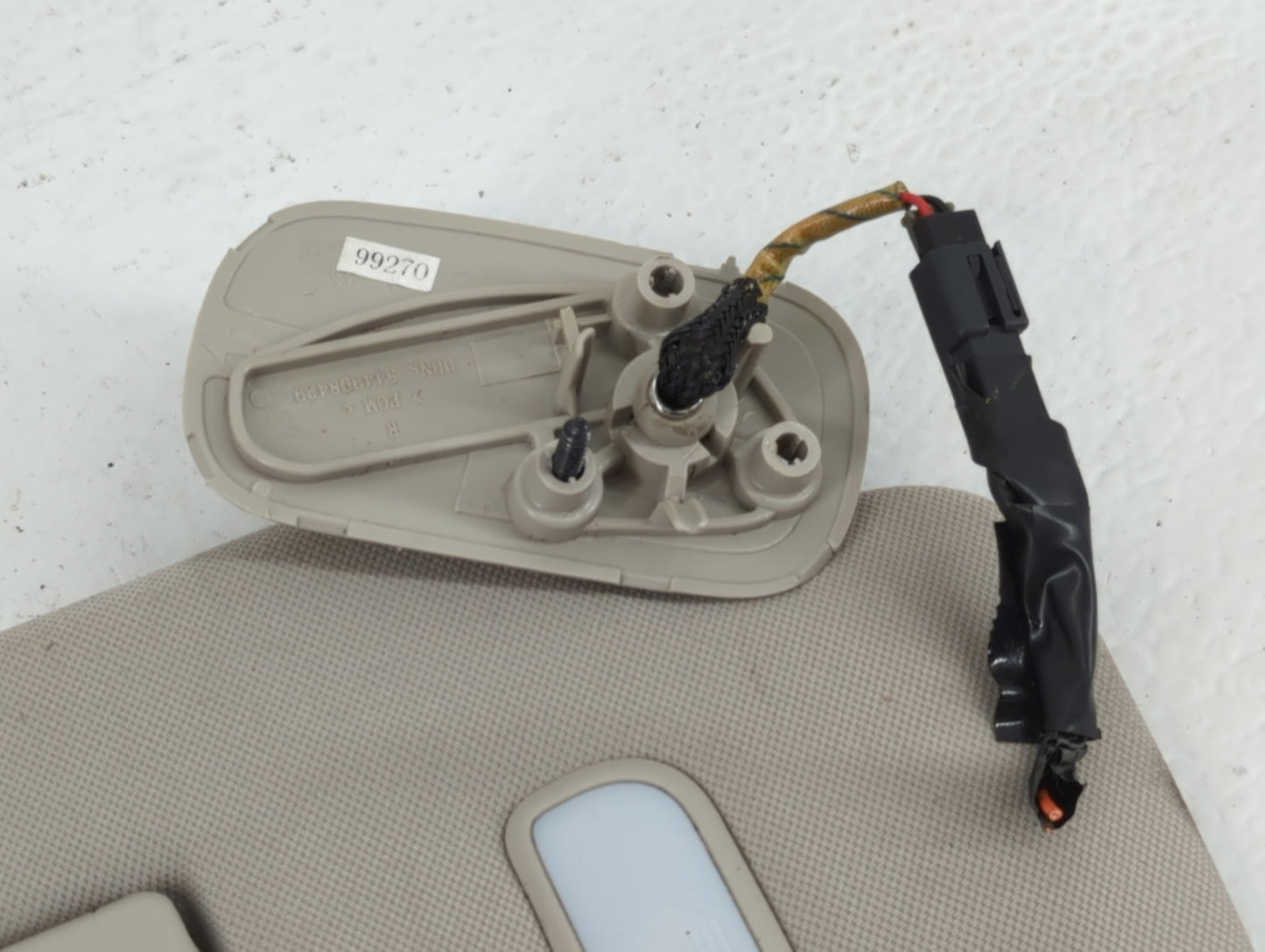 2007-2013 Gmc Sierra 1500 Sun Visor Shade Replacement Passenger Right Mirror Fits Fits 2007 2008 2009 2010 2011 2012 2013 20