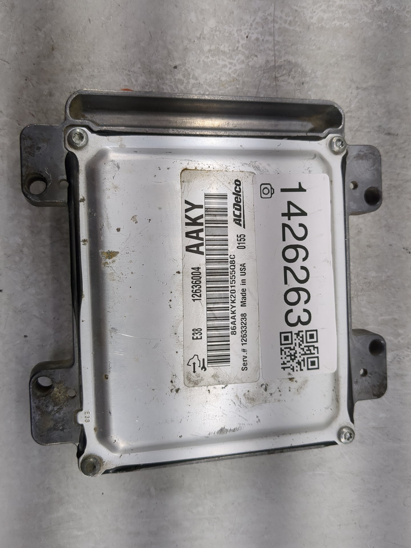 2010-2013 Gmc Sierra 1500 PCM Engine Control Computer ECU ECM PCU OEM P/N:12636004 Fits OEM Used Auto Parts - Oemusedautopar