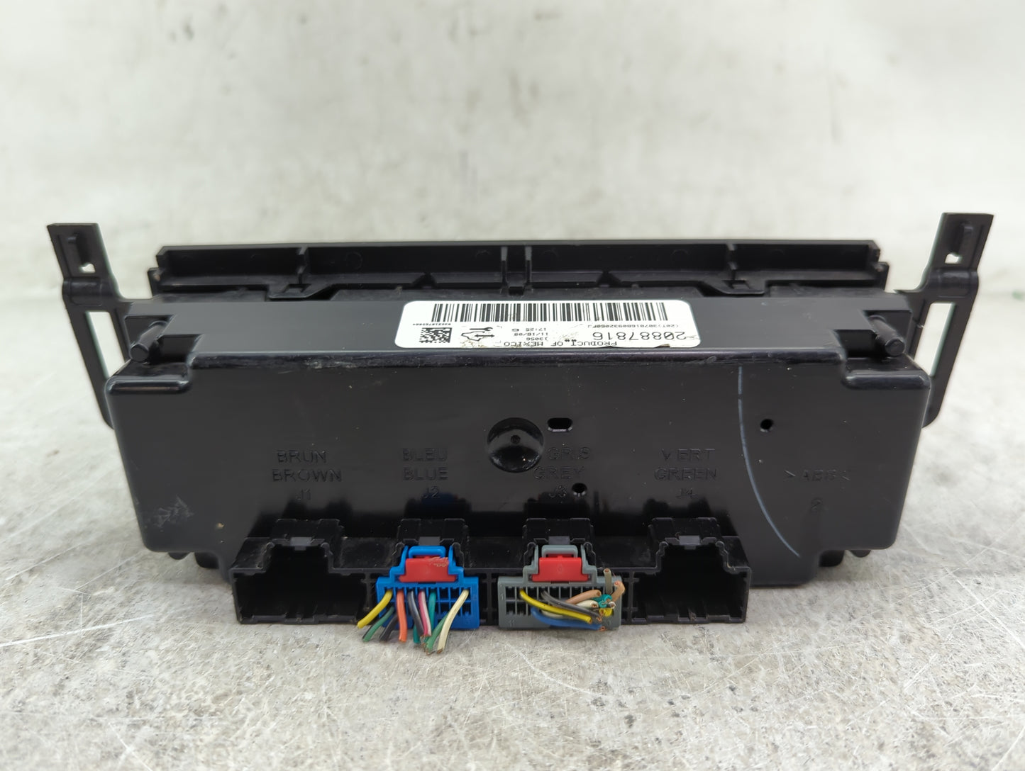2010-2011 Gmc Sierra 1500 Climate Control Module Temperature AC/Heater Replacement P/N:20887816 Fits Fits 2010 2011 OEM Used