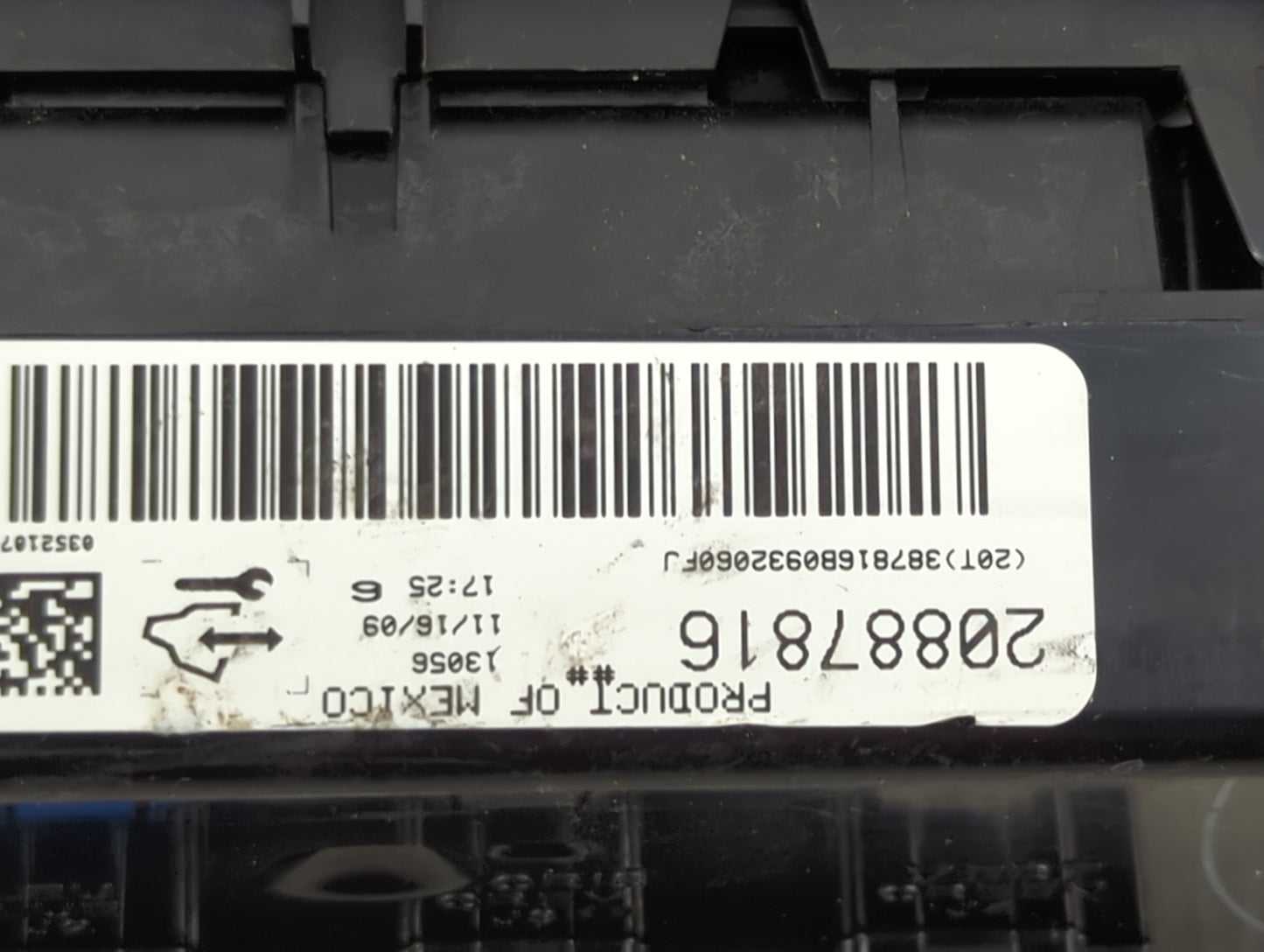 2010-2011 Gmc Sierra 1500 Climate Control Module Temperature AC/Heater Replacement P/N:20887816 Fits Fits 2010 2011 OEM Used