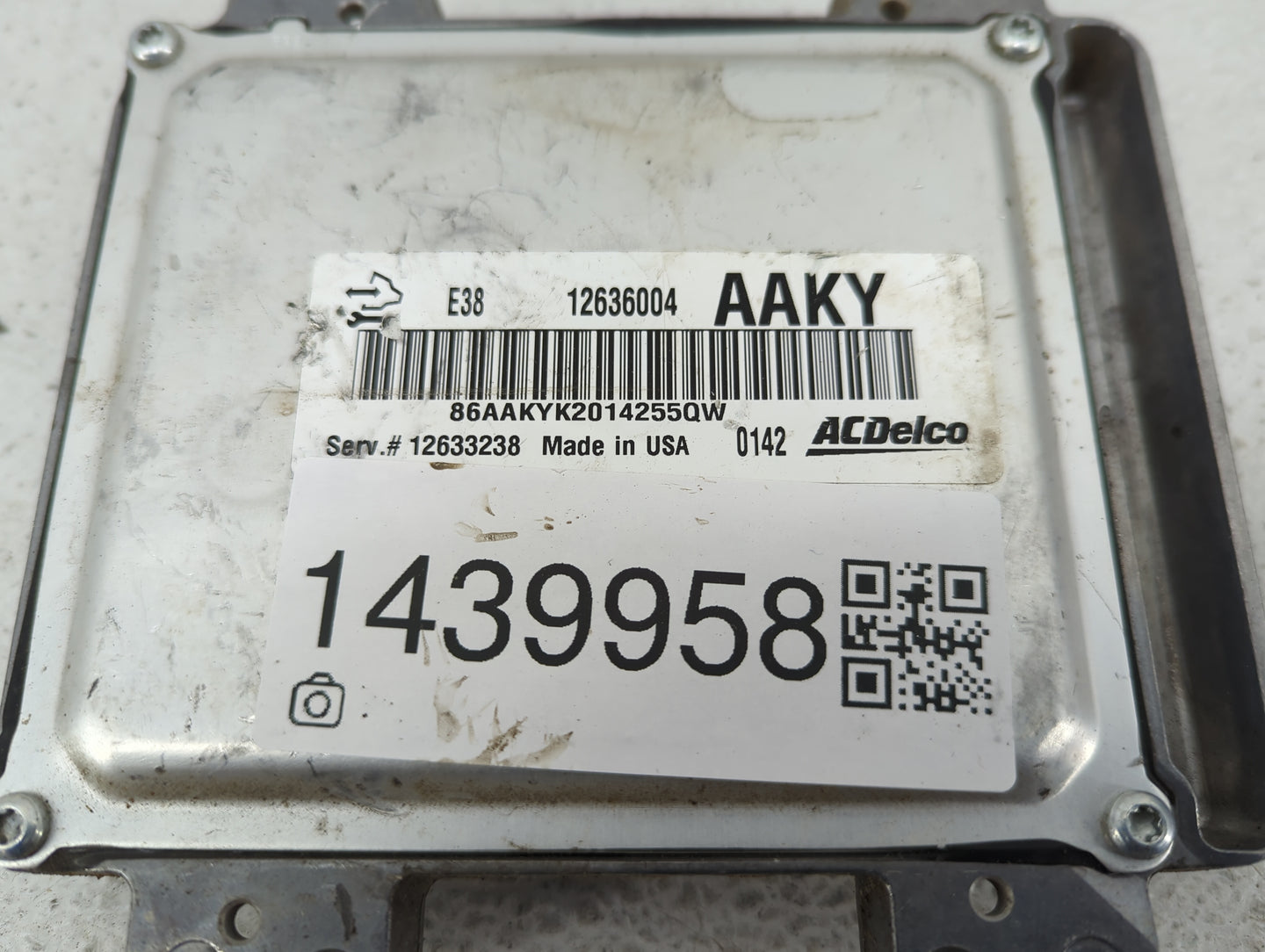 2010-2013 Gmc Sierra 1500 PCM Engine Control Computer ECU ECM PCU OEM P/N:12636004 12633238 Fits OEM Used Auto Parts - Oemus