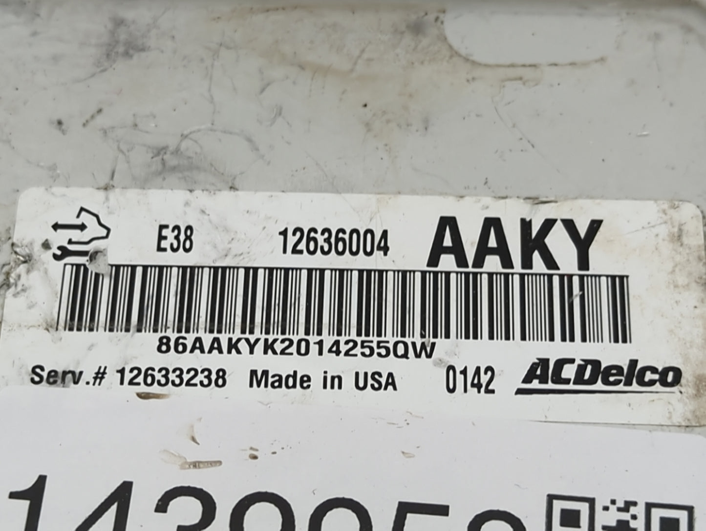 2010-2013 Gmc Sierra 1500 PCM Engine Control Computer ECU ECM PCU OEM P/N:12636004 12633238 Fits OEM Used Auto Parts - Oemus