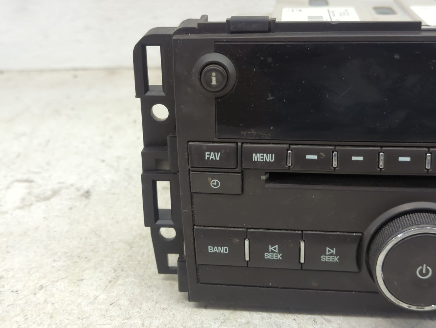 2010-2011 Gmc Sierra 1500 Radio AM FM Cd Player Receiver Replacement P/N:25941137 28224654 Fits Fits 2010 2011 OEM Used Auto