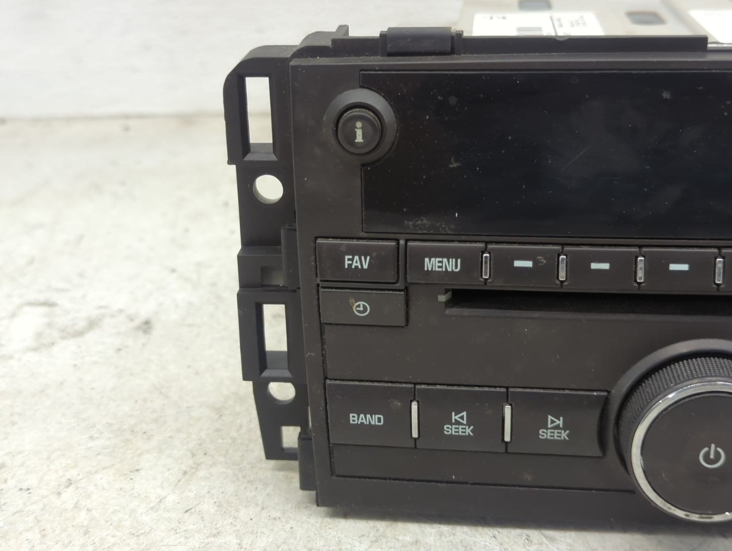 2010-2011 Gmc Sierra 1500 Radio AM FM Cd Player Receiver Replacement P/N:25941137 28224654 Fits Fits 2010 2011 OEM Used Auto