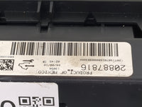 2010-2011 Gmc Sierra 1500 Climate Control Module Temperature AC/Heater Replacement P/N:20887816 Fits Fits 2010 2011 OEM Used