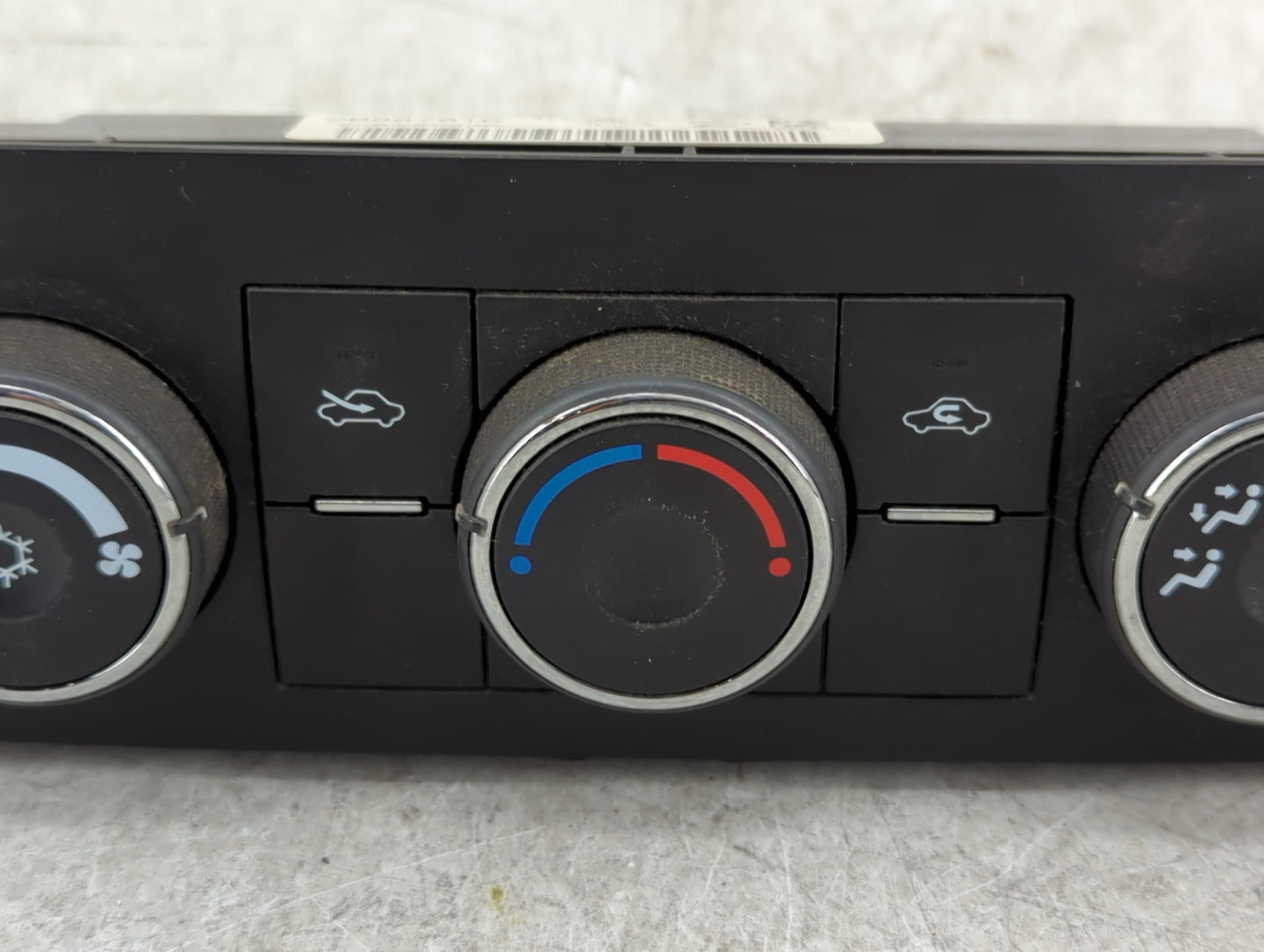 2010-2011 Gmc Sierra 2500 Climate Control Module Temperature AC/Heater Replacement P/N:20887816 Fits Fits 2010 2011 OEM Used
