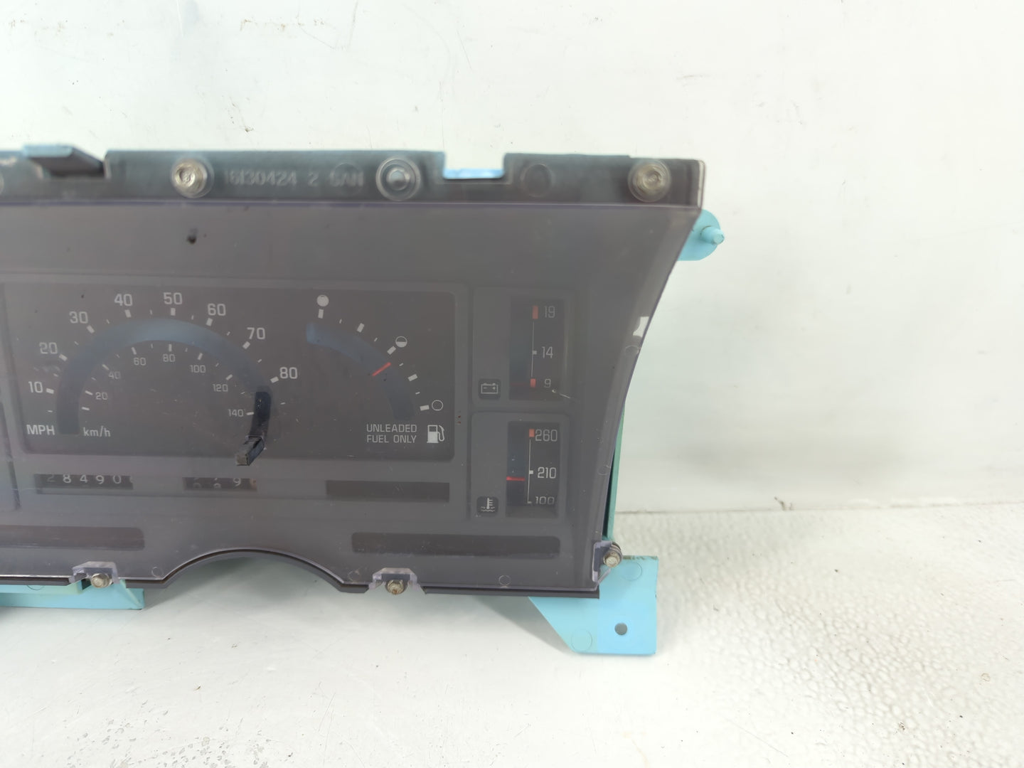 2010 Gmc Sonoma Instrument Cluster Speedometer Gauges P/N:16142376 Fits OEM Used Auto Parts - Oemusedautoparts1.com