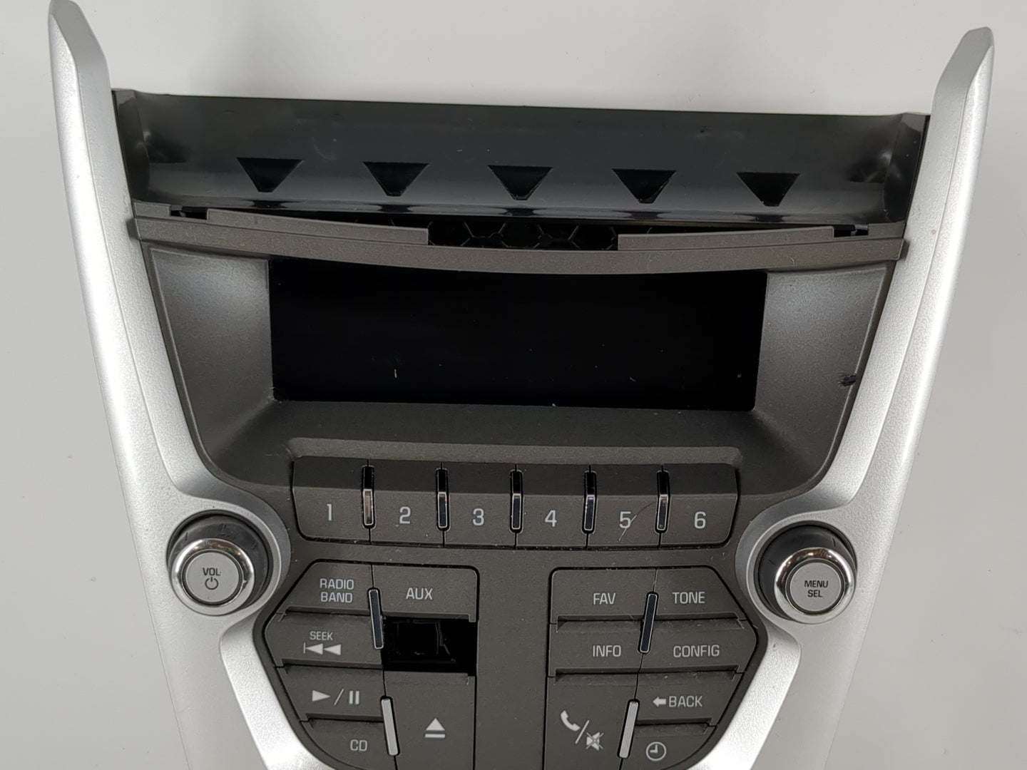 2010-2011 Gmc Terrain Radio AM FM Cd Player Receiver Replacement P/N:20920049 Fits Fits 2010 2011 OEM Used Auto Parts - Oemu