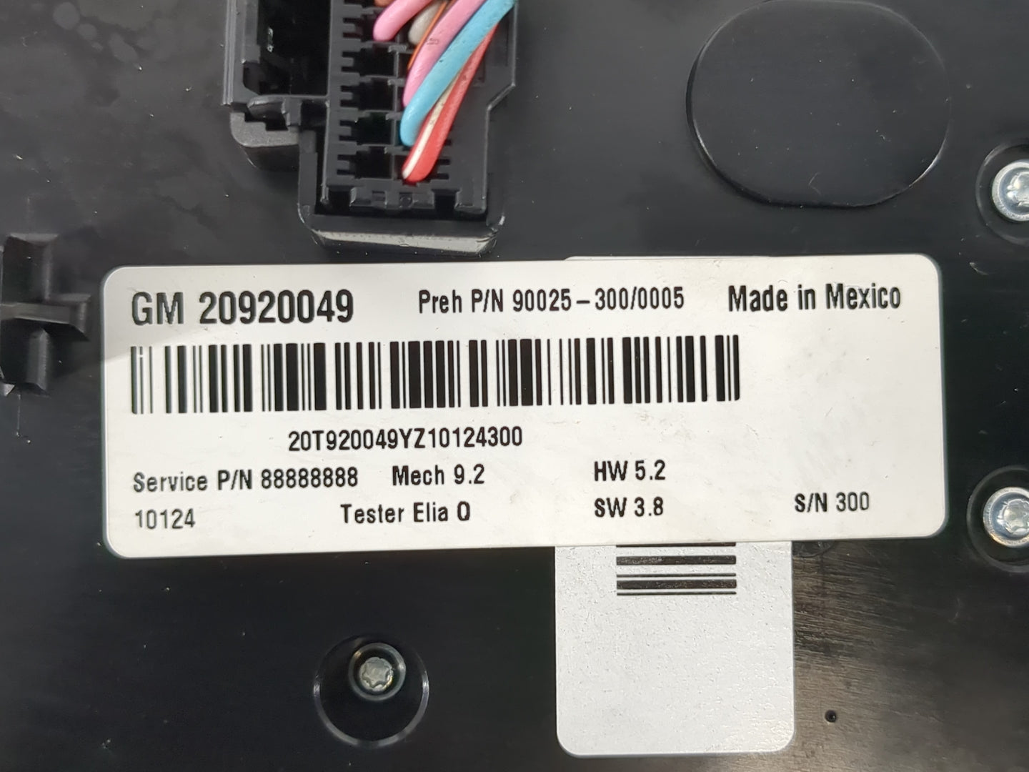 2010-2011 Gmc Terrain Radio AM FM Cd Player Receiver Replacement P/N:20920049 Fits Fits 2010 2011 OEM Used Auto Parts - Oemu
