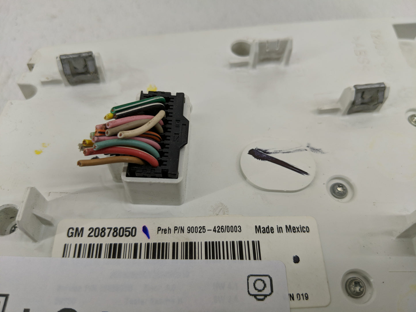 2010-2011 Gmc Terrain Radio AM FM Cd Player Receiver Replacement P/N:20878050 Fits Fits 2010 2011 OEM Used Auto Parts - Oemu