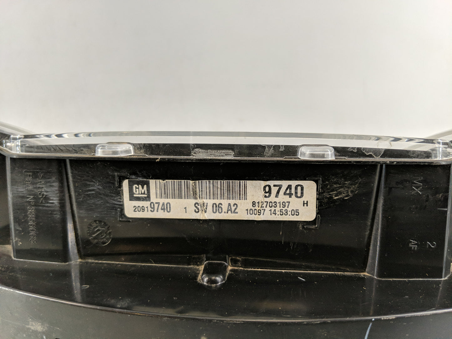 2010 Gmc Terrain Instrument Cluster Speedometer Gauges P/N:20919740 Fits OEM Used Auto Parts - Oemusedautoparts1.com