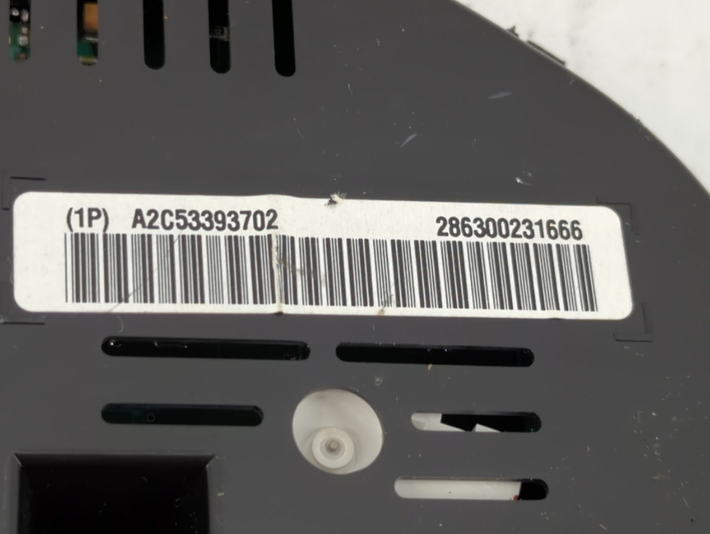 2010 Gmc Terrain Instrument Cluster Speedometer Gauges P/N:286300231666 A2C53393702 Fits OEM Used Auto Parts - Oemusedautopa