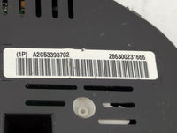 2010 Gmc Terrain Instrument Cluster Speedometer Gauges P/N:286300231666 A2C53393702 Fits OEM Used Auto Parts - Oemusedautopa