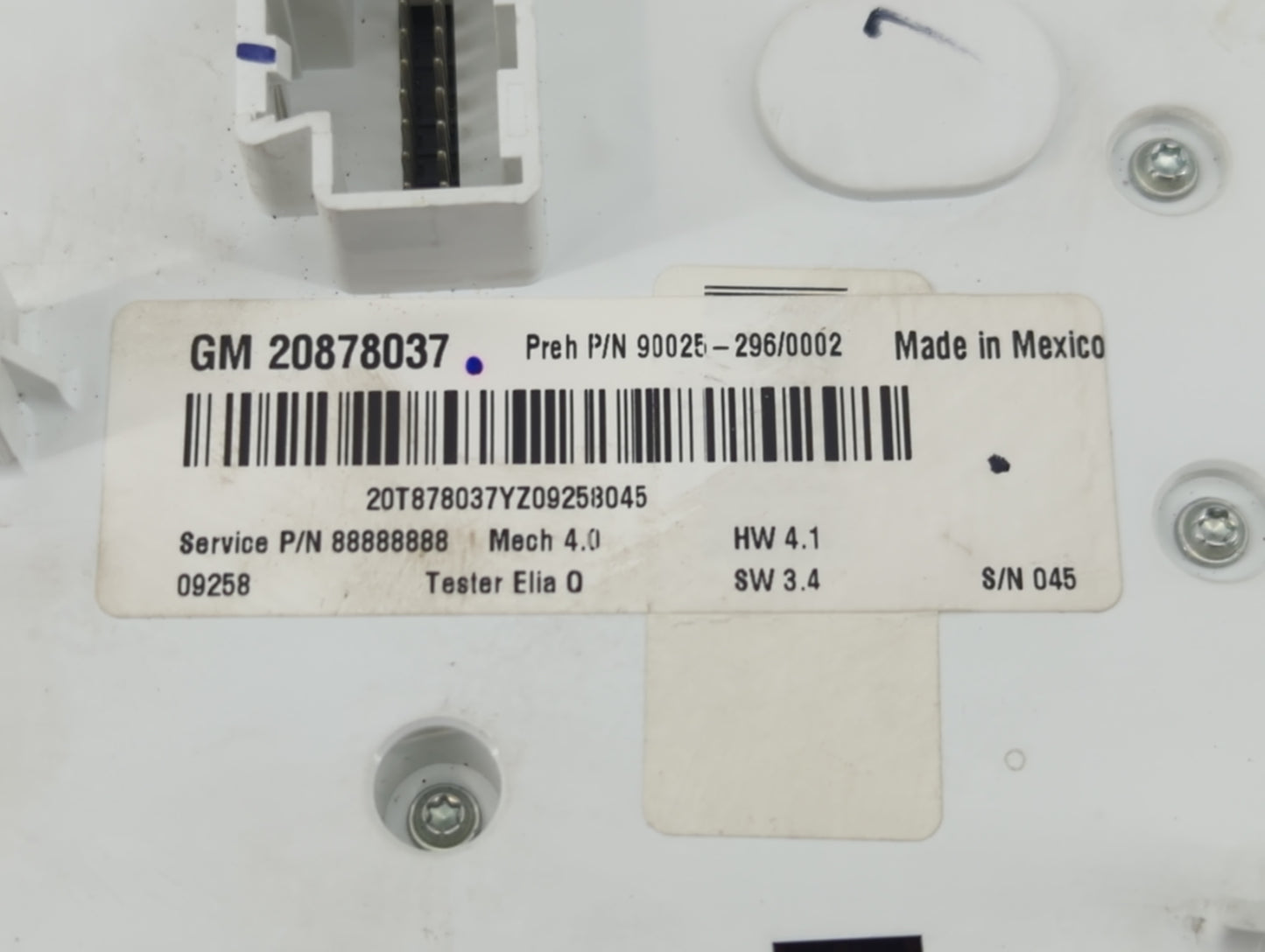2010-2010 Gmc Terrain Radio Control Panel - Oemusedautoparts1.com
