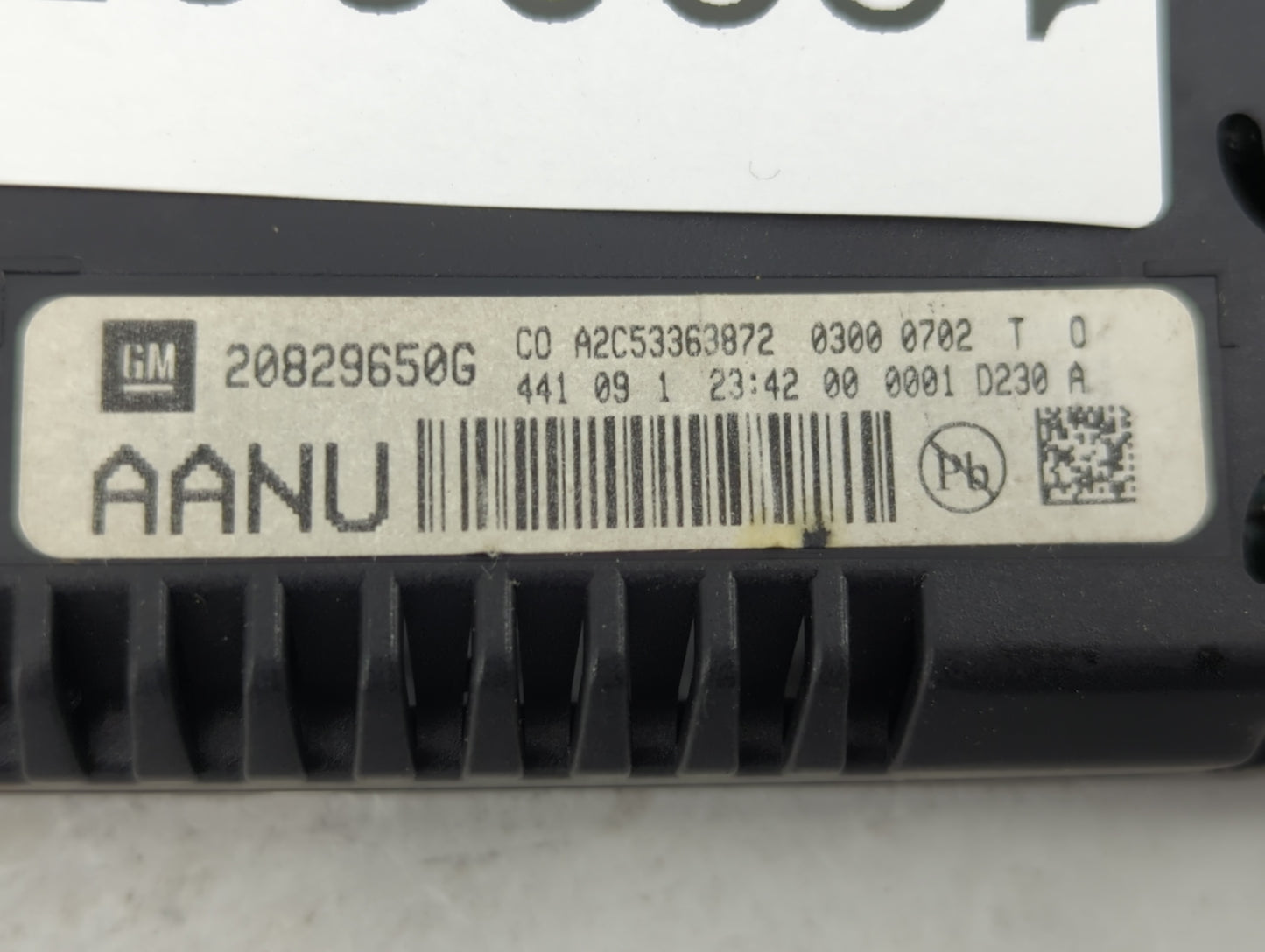 2010-2011 Gmc Terrain Information Display Screen - Oemusedautoparts1.com