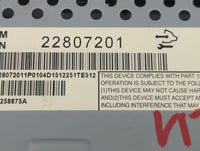 2010-2017 Gmc Terrain Information Radio Display Screen 1412538 - Oemusedautoparts1.com
