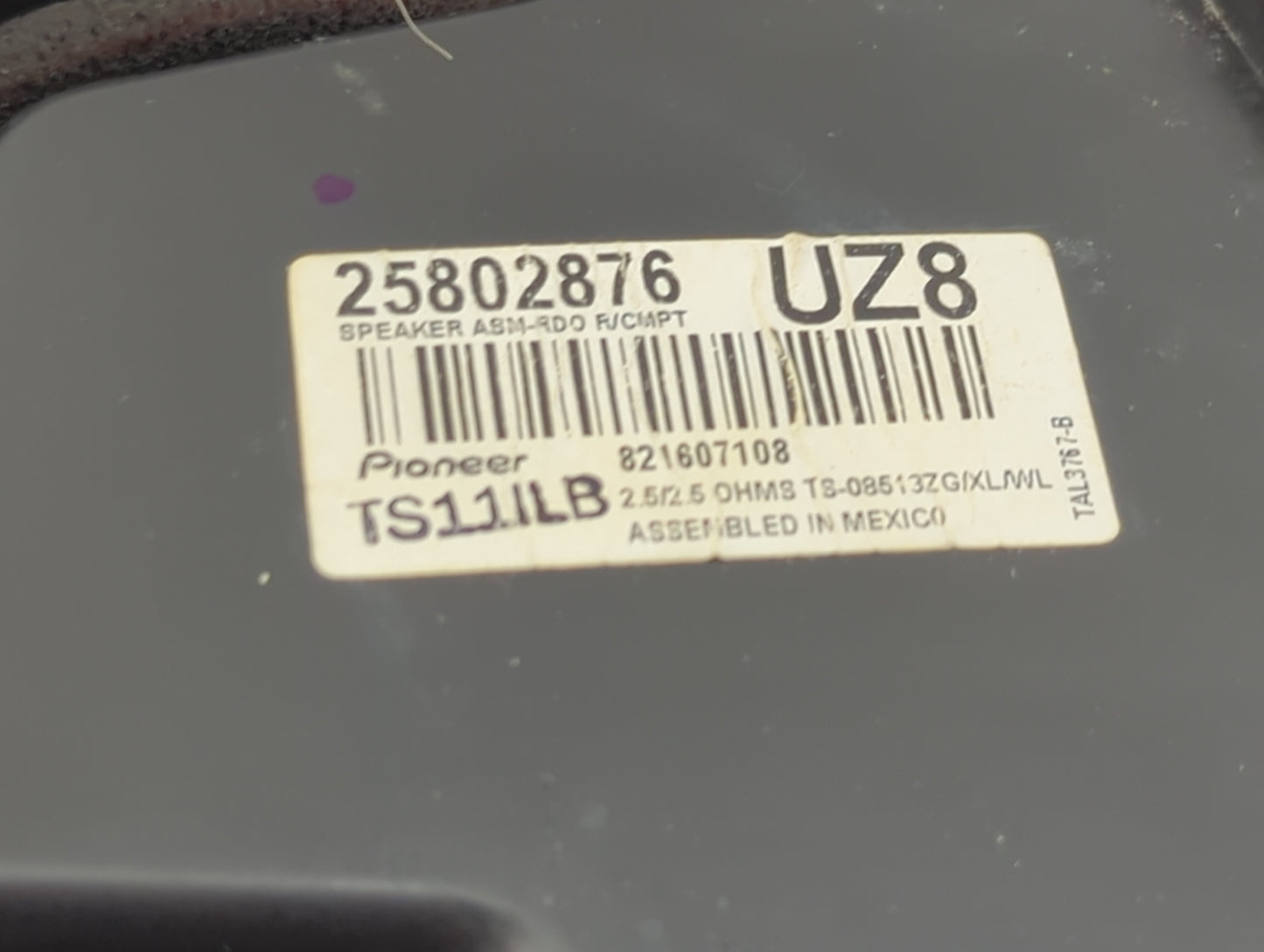 2010 Gmc Terrain Speaker/subwoofer - Oemusedautoparts1.com