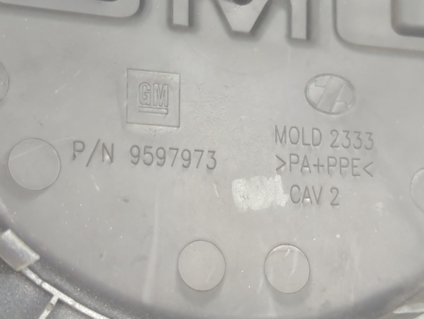 2010 Gmc Terrain Center Cap Oem - Oemusedautoparts1.com