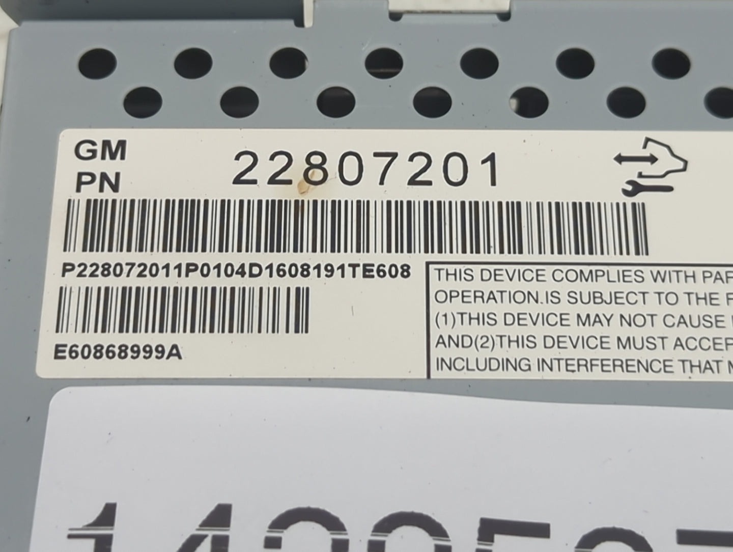 2010-2017 Gmc Terrain Information Display Screen - Oemusedautoparts1.com