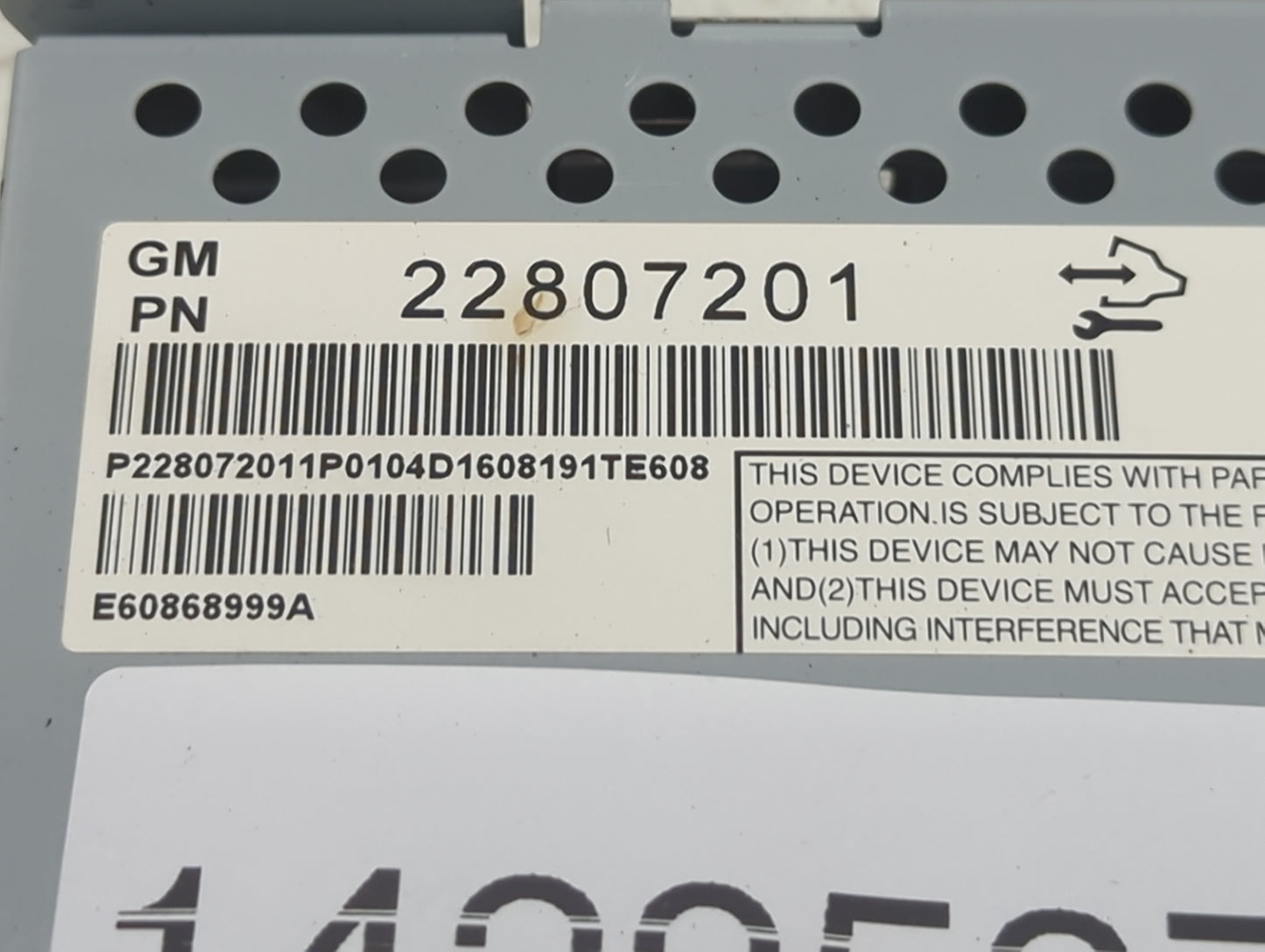 2010-2017 Gmc Terrain Information Display Screen - Oemusedautoparts1.com