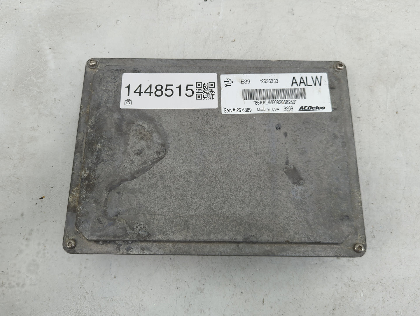 2010-2011 Gmc Terrain PCM Engine Control Computer ECU ECM PCU OEM P/N:12636333 12616889 Fits Fits 2010 2011 2012 2013 OEM Us